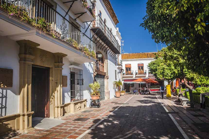 Plaza de los Naranjos Marbella